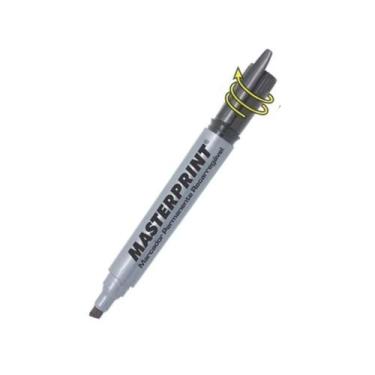 Imagem de Marcador Permanente Recarregavel MP616 Masterprint, Preto