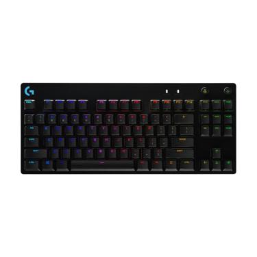 Imagem de Teclado Gamer Logitech G Pro Mecânico RGB US Switch GX Blue Clicky 920-009388