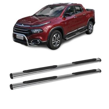 Imagem de Estribo Toro 2018 2019 2020 2021 2022 Cromado Oblongo - CCF