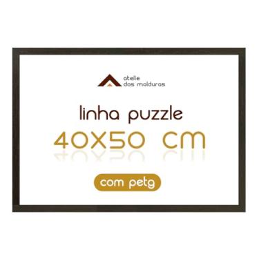 Imagem de Moldura para Diploma Poster Imagem Foto 40x50 com Proteção Petg (Tabaco)