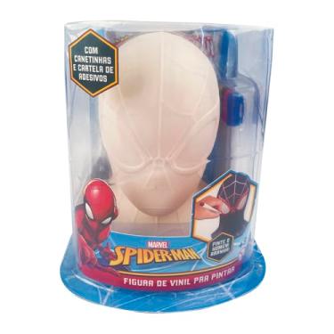 Imagem de Toyng - Marvel - Homem - Aranha - Boneco de Vinil para Colorir