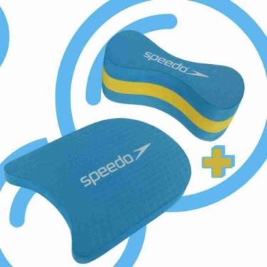 Imagem de KIT Prancha de Natação Speedo Infantil + Flutuador Speedo Para Natação