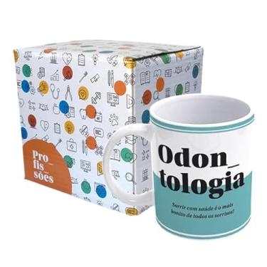Imagem de Caneca De Porcelana Profissões - Odontologia