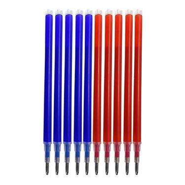 Imagem de Refil Caneta Mágica Fantasminha Tecido Apaga Calor Vermelho e Azul 5 Unidade na Cor Vermelho e 5 Unidade na Cor Azul Artesãos E Profissionais Que Necessitam De Marcações Temporárias