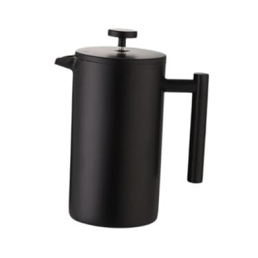Imagem de Fxzqgnh Cafeteira de Prensa Francesa, Bule de Chá Expresso, Resistente Ao Calor, Multifuncional, aço Inoxidável, para Escritório E Cozinha, Preto, 1000ml