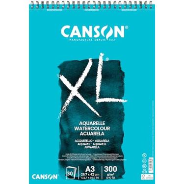 Imagem de Bloco Espiralado XL A3 300g/m², Canson, 60039171, Aquarelle, 30 Folhas