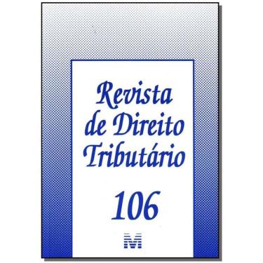 Imagem de Revista De Direito Tributario Vol.106