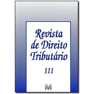 Imagem de Revista De Direito Tributario Vol.111