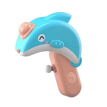 Imagem de Pistola de Água Infantil, Brinquedo para Piscina e Banho, Modelos Tubarão, Golfinho, Dinossauro e Elefante (Baby Golfinho)