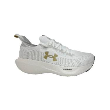 Imagem de Tênis Under Armour Charged Slight 3 SE, 36, Branco, Cinza