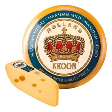 Imagem de Queijo Holandes Maasdam Kroon 1kg