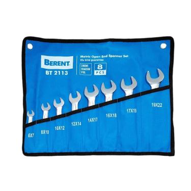 Imagem de Jogo De Chave Fixa 8 Pecas 6 A 22 Mm Berent Bt2113