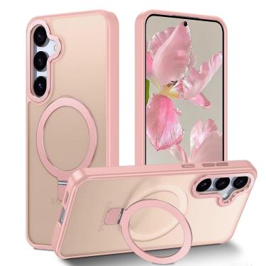 Imagem de Capa de telefone STERKER Magnetic Ring Stand Samsung Galaxy S25 rosa