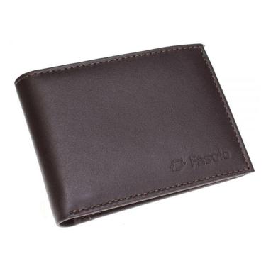 Imagem de Carteira masculina couro H062 Fasolo