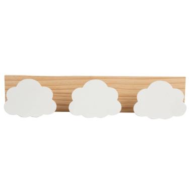 Imagem de Cabide de Parede Cazza Sweet Dream com 3 Ganchos MDF