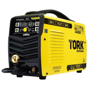 Imagem de Máquina de Solda 160A 3 em 1 MIG/TIG-DC/MMA Touch 160 Flex Bivolt Supe