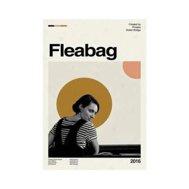 Imagem de Sexy Girl Fleabag TV Show Poster Pintura Em Tela De Vidro De Vinho Tin