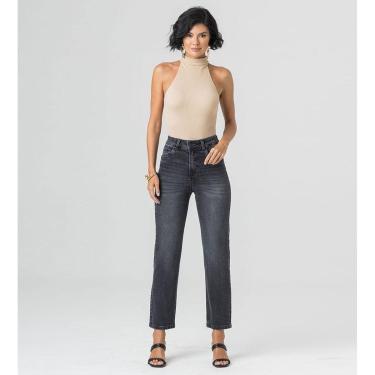 Imagem de Calça Sarja Reta Feminina Disparate-Feminino