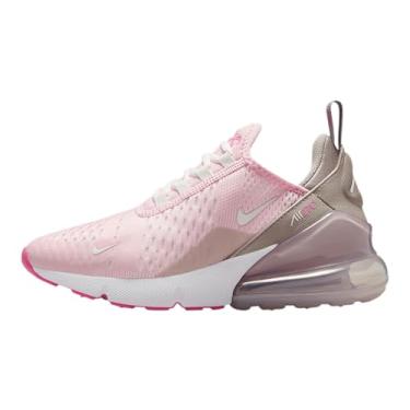 Imagem de Nike Tênis infantil Air Max 270 (IB4435-663, espuma rosa/cinza universitário/violeta platinado/branco Summit), Espuma rosa/cinza universitário/violeta platina/branco Summit, 20