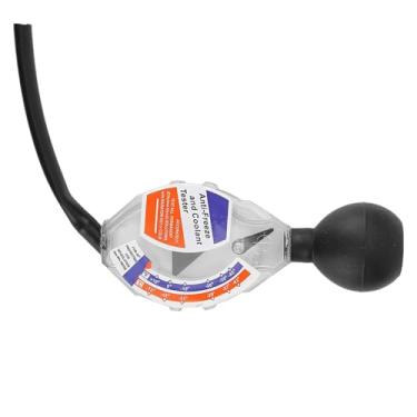 Imagem de lyrlody Leituras Rápidas Precisas Testador Anti -congelador Testador de Líquido de Arrefecimento, Avaliação de Líquido de Arrefecimento Rápido Compacto Projeto Portátil Duplo Calibração