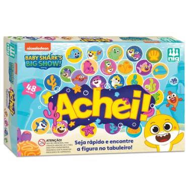 Imagem de Nig Brinquedos Jogo Achei Baby Shark