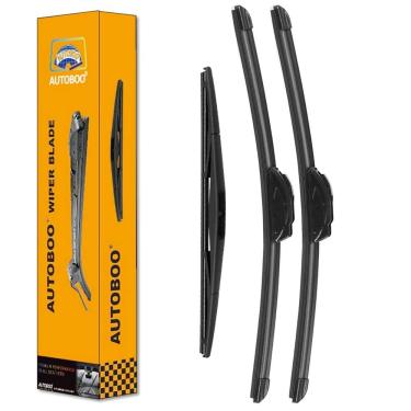 Imagem de Limpadores de para-brisa AUTOBOO 26cm + 20cm com 14 cm traseiros Acura MDX