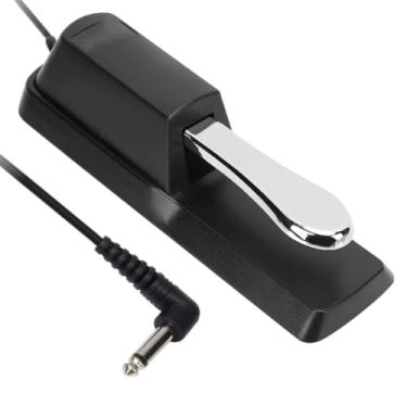 Imagem de Pedal Sustain Para Teclado Piano Compatível Com Kurzwei Yamaha Roland Casio