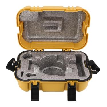 Imagem de Fafeicy Instrumento de Levantamento de Trava Dupla Amarela Estojo de Transporte para o Conjunto de Prisma de Teodolito Total Estação