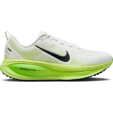 Imagem de Nike Tênis de corrida masculino Vomero 18 (HM6803-100, branco/verde elétrico/volt/preto), Branco/Preto/Verde elétrico/Volt, 38