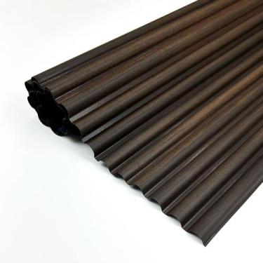 Imagem de Painel Ripado Versátil Redondo 2,70m x 1,10m larg. - Talatto Painéis, 