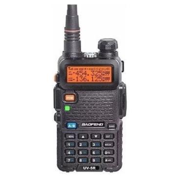 Imagem de Rádio Walk Talk Comunicador Baofeng Uv-5r Dual Band Uhf Vhf Fm Com Fone