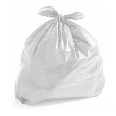 Imagem de Saco De Lixo Leitoso Branco 200l Micra 0,08 100 Unidades