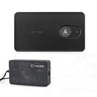 Imagem de Nova Canaan Avalon Nano 3S 6T 140w Home Office Quiet Bitcoin Miner Crypto Asic Solo Mining inclui PSU Canaan original e cabo de alimentação dos EUA (preto)