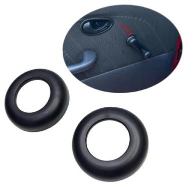 Imagem de Par Moldura Acabamento Manivela Vidro Manual Fiat Palio Fire 2004 2005