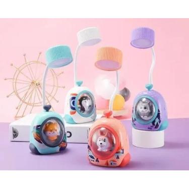 Imagem de Luminária D Mesa Abajur Decorativo Bichinho Led Recarregável - luminar