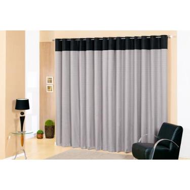 Imagem de Cortina Giovana 2m X 2,20m Oxford 100% Poliéster Importado - Claudia C