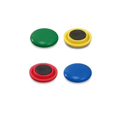 Imagem de Kit 12 Imãs Magnéticos para Lembretes na Geladeira Multiuso - Nipo Cen