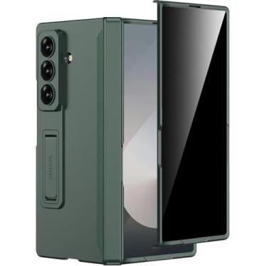 Imagem de Capa de telefone Miimall para Samsung Galaxy Z Fold 7 com protetor de 