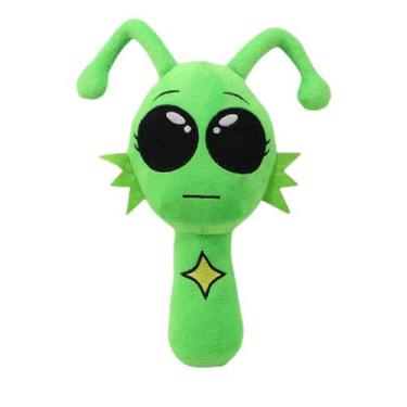 Imagem de Jogo Plush Toy Super JAKES Sprunki para adultos e crianças verdes