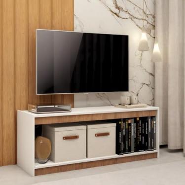 Imagem de Rack Para Sala - Tv Até 50 Cor Branco Moderno Branco