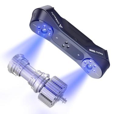 Imagem de Scanner 3D Creality CR-Scan Raptor Pro para impressão 3D - 60fps de alta velocidade - Laser azul laser azul 22+7 e NIR - precisão de 0,02 mm - 24 bits completos - digitaliza objetos entre 0,5 a 158