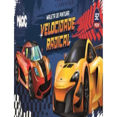 Imagem de Maleta De Pintura 92 Pcs - Carros