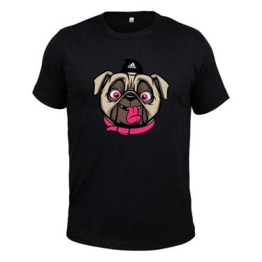 Imagem de Camiseta T-Shirt Tecido Macio Estampada Réplica - Surprass, Preto, M