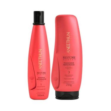 Imagem de Aneethun Restore Shampoo Restaurador 300ml + Finalizador Restaurador 250g