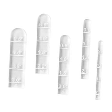 Imagem de Vaveren 5x Réguas de Arcos de Réguas de Acrílico Conjunto de Ferramentas de Medição para Cerâmica