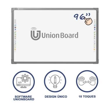 Imagem de Lousa Interativa Unionboard 96- A Única Original