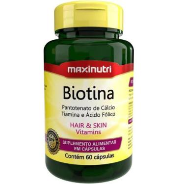 Imagem de Biotina Maxinutri 60 Cápsulas