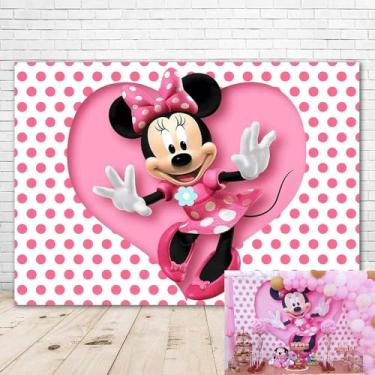 Imagem de Mouse de fundo para chá de bebê, 18 x 12 cm, fundo branco, com cenários de dança, para meninas, festa de primeiro aniversário, fundos fotográficos personalizados para crianças