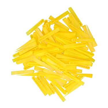 Imagem de Ferramenta de Construção do Piso Em Mosaico de Telhas de Cerâmica Duráveis ​​100pcs para Uma Planície Amarela Aprimorada 58x9x10 Mm