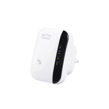 Imagem de Amplificador Wifi Repetidor de Sinal 300Mbps REMEX Branco - Lightbek O